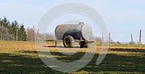 Water cistern of a farm