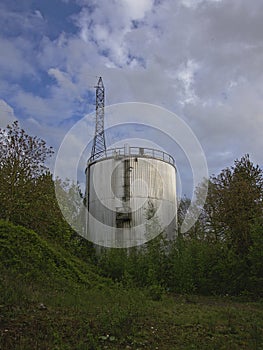 Water cistern at Transfo, Zwevegem