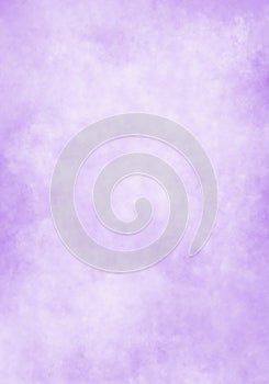 Water color cloud, old paper, light purple wall background