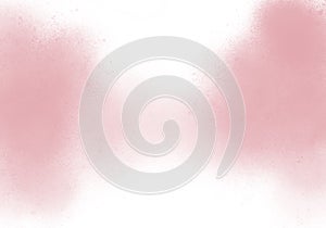 Water color, pink, white background, used as a background in the wedding and other tasks.