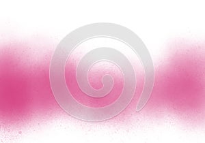 Water color, pink, white background, used as a background in the wedding and other tasks.