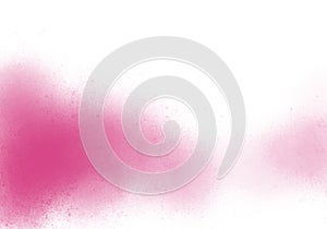 Water color, pink, white background, used as a background in the wedding and other tasks.