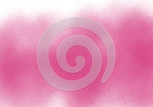 Water color, pink, white background, used as a background in the wedding and other tasks.