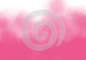 Water color, pink, white background, used as a background in the wedding and other tasks.