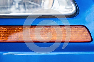 Water condensation in a car\'s turn signal headlight