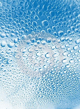 Water condensation droplets background