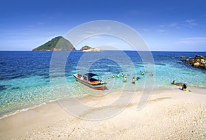 Water confident snokeling