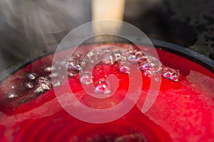 Water cooking plate photo