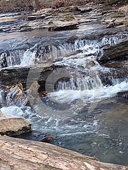 Water Creek falls outdoors