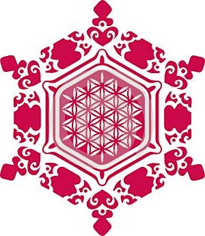 Water crystal - flower of life - Emoto