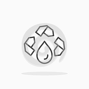 Water Cycle icon