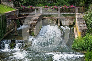 The water dam of Bouzonville, France