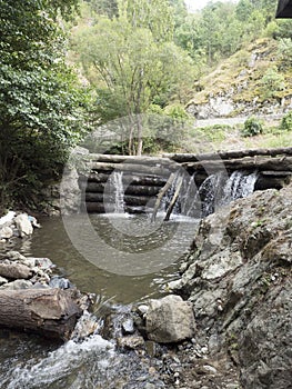 Water dam at Rudaria, Caras-Severin, Romania