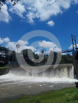 Water Dam South Sumatera in Indonesia