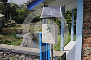 Water Debit Sensor with Solar Panel System at Batukarut Lake (Situ Batukarut) Sukabumi, West Java Indonesia