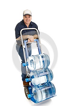 Water Delivery Man - Friendly