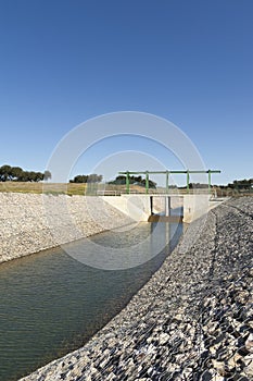 Water diversion canal photo