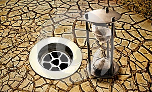 Water Drain Drought Climate Change Global Heatwave