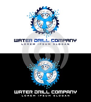 Water Drilling Logo