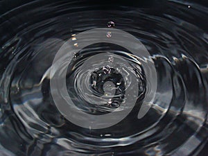 Water drip photo