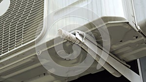 Water dripping from air conditioner