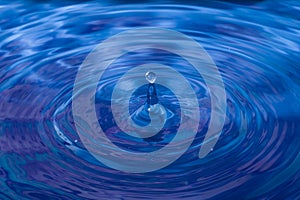 Water drop photo