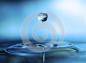 Water drop photo