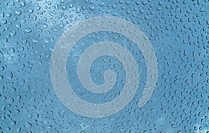 Water drop background and abstract texture on sunroof