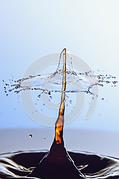 Water-drop collision