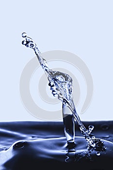 Water-drop collission