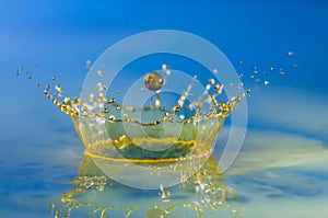 Water-drop crown