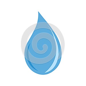 Water drop icon vector