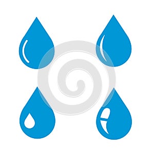 Water drop icon photo