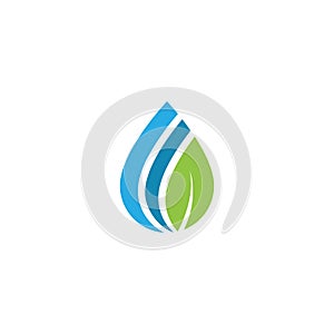 water drop Logo