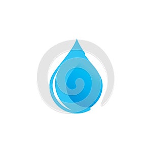 water drop Logo Template vector water icon design