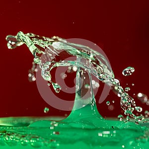 Water drop photography