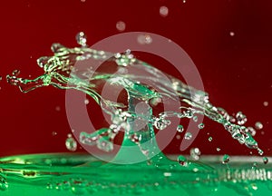 Water drop photography