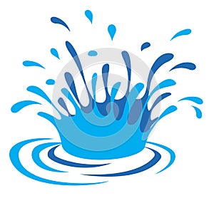 Water drop vector art