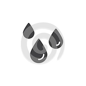 Water Drop vector icon