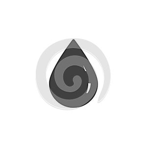 Water drop vector icon