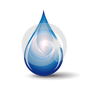 Water drop vector