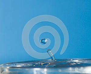 Water droplet.