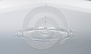 Water droplet splash 3 photo