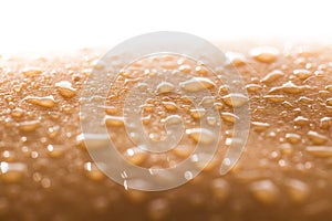 Water droplets on the skin background