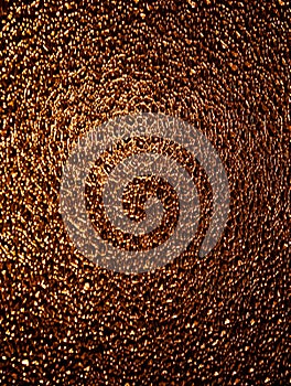 Water drops on a glass, Light drops, abstract background on evening light