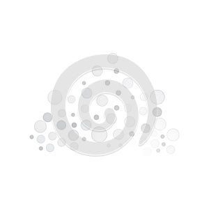 Water drops. Glass sphere, isolated rain elements. Liquid blobs vector illustration on white background