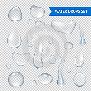 Water Drops Realistic