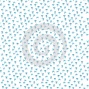 Water drops on white background. Seamless pattern.Vector illustration. Clean drop condensation can be used with any background. Fo