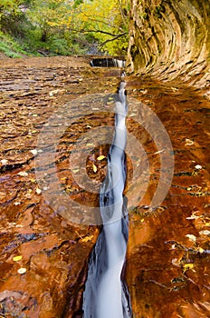 Water erosion, left fork of the North Creek River