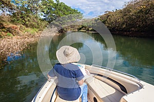 Water Exploration Hat Lady Boat Waters